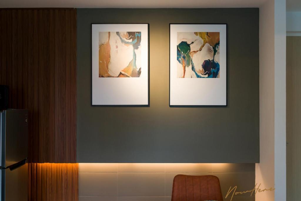 Nowhere 2Br & 2Bath Apartment With Balcony @ Reizz Residences 쿠알라룸푸르 외부 사진