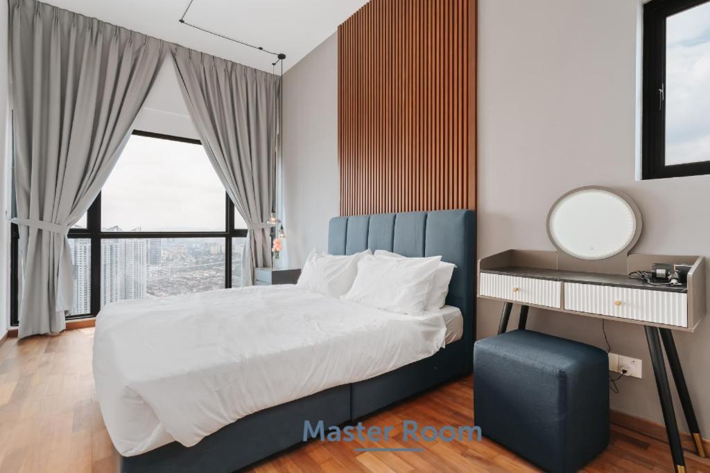 Nowhere 2Br & 2Bath Apartment With Balcony @ Reizz Residences 쿠알라룸푸르 외부 사진